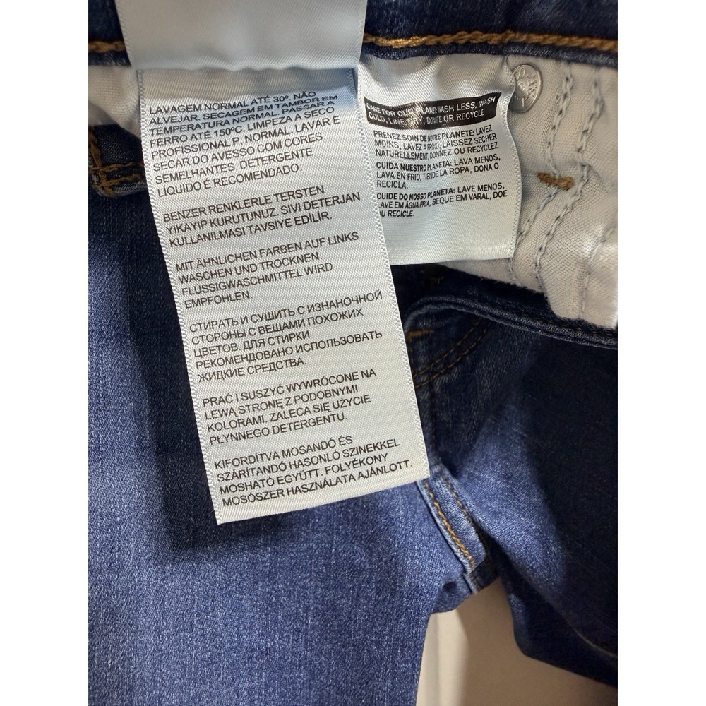 LEVIS Jeans Sz 8 W29 L30 Classic Mid Rise Skinny - Picture 10 of 11